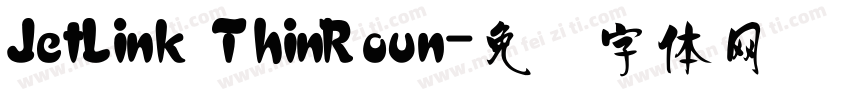 JetLink ThinRoun字体转换